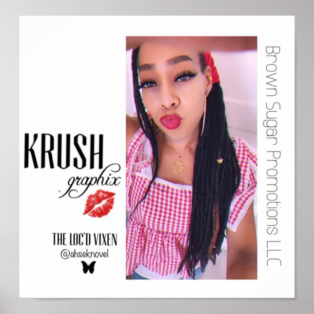 Ahsek Novel x Krush Graphix Poster 908 (Vorne)