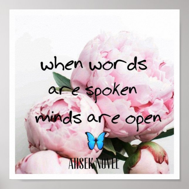 Ahsek Novel Zitat Poster 01