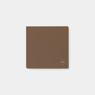 Ahua Original Logo Brown  Post-it Klebezettel