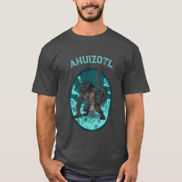 Ahuizotl Water Guardian Art - Aztec Mythic Legend T-Shirt