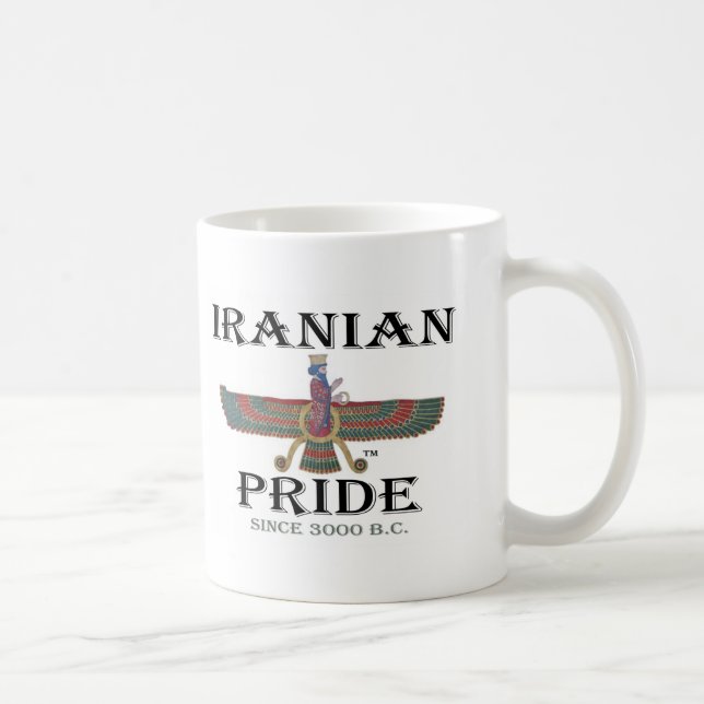 Ahura Mazda - iranischer Stolz Kaffeetasse (Rechts)