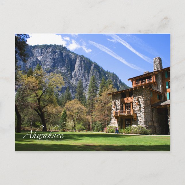 Ahwahnee Postkarte (Vorderseite)