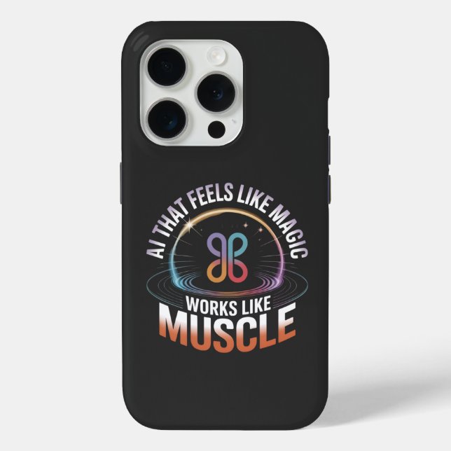 AI Aesthetics Futuristic Technology mens Mode Case-Mate iPhone Hülle (Rückseite)
