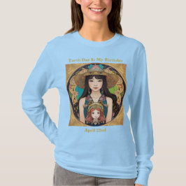 AI Art Earth Day Geburtstags-T - Shirt