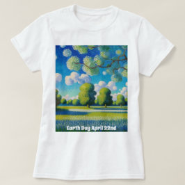 AI Art Earth Day Women's Basic T - Shirt