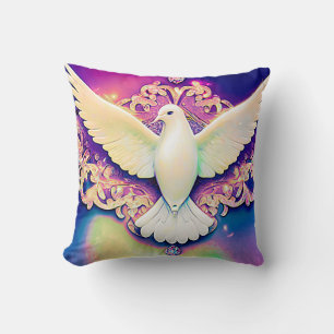 AI Art Holy Spirit Throw Kissen