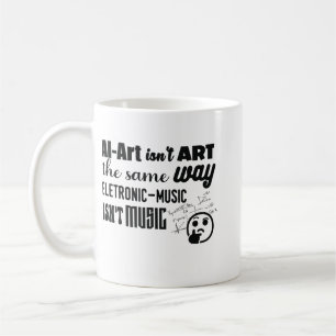AI-Art ist nicht auf die gleiche Weise wie... Kaffeetasse