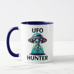 Ai Art mit UFO Eine Alien Tasse