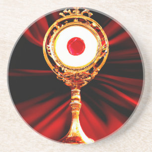 AI Art of A Eucharistic Miracle Getränkeuntersetzer