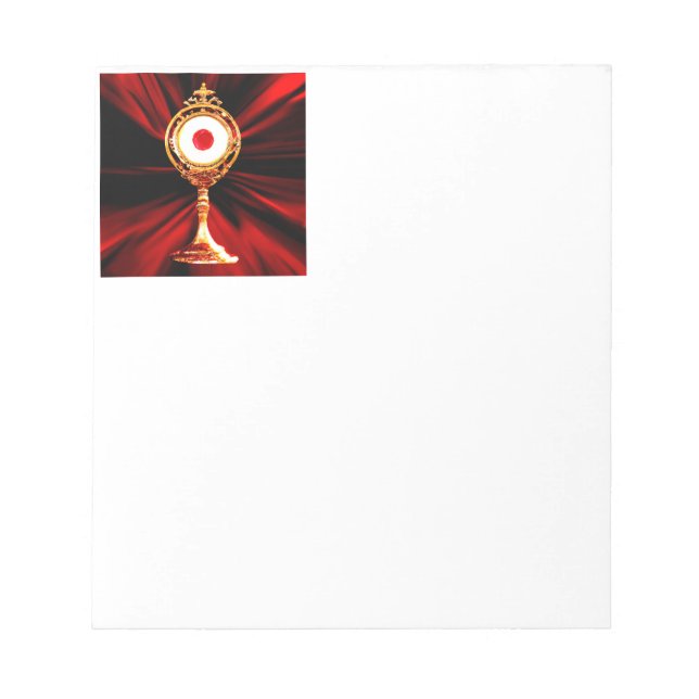AI Art of A Eucharistic Miracle Notizblock (Vorderseite)