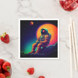 Ai Astronaut Serviette