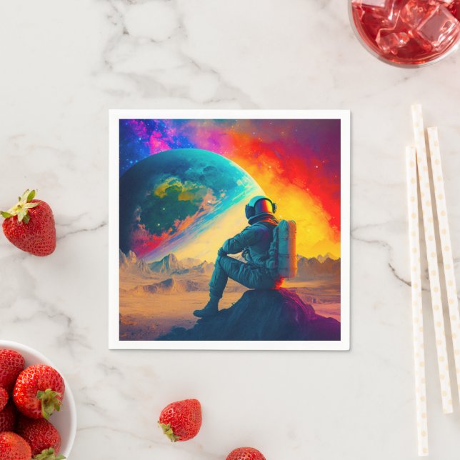 Ai Astronaut Serviette (Beispiel)