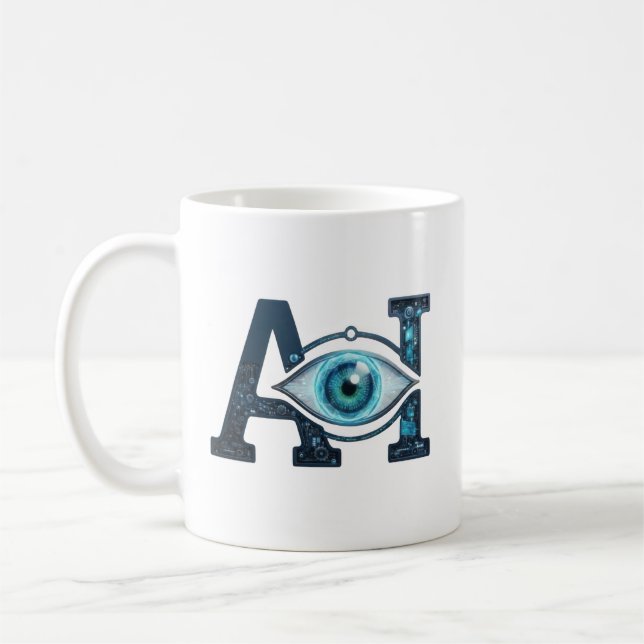 AI-Auge Kaffeetasse (Links)