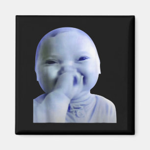 Ai Baby, du schwörst Meme Lustiges lachendes Baby Magnet