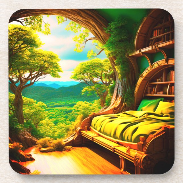 Ai Bedroom Getränkeuntersetzer (Vorderseite)