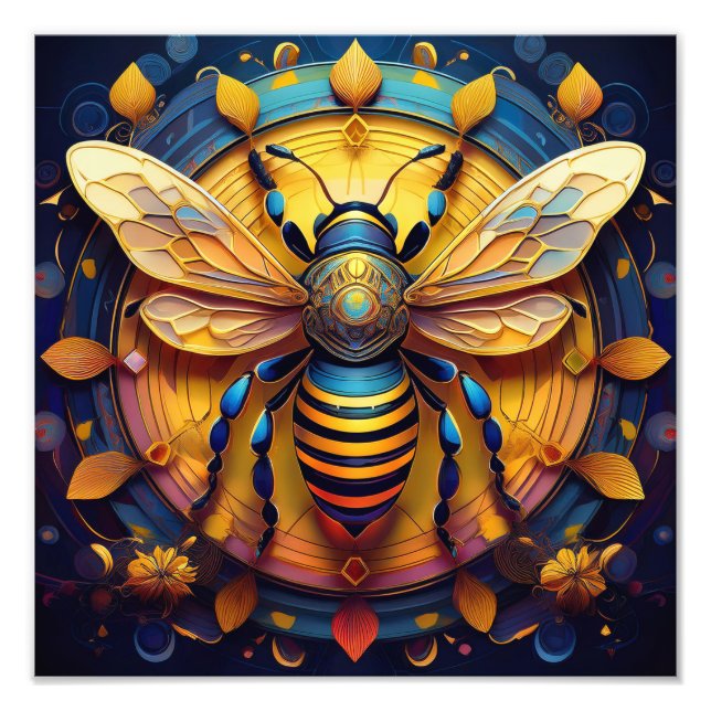 AI Bee Fotodruck (Vorne)