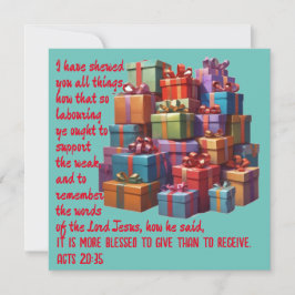 AI besser geben als Dankeschön-Karte erhalten Dankeskarte