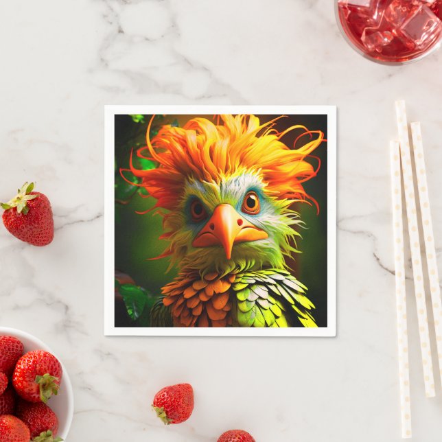 Ai Bird Serviette (Beispiel)