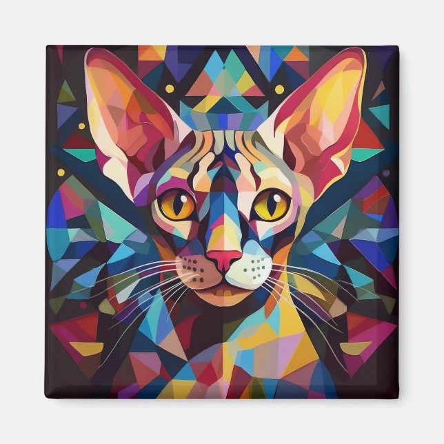 AI Cat Magnet (Vorne)