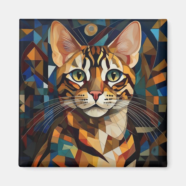 AI Cat Magnet (Vorne)