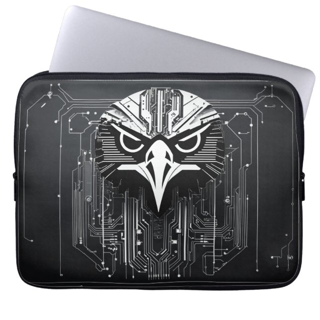 AI EAGLE NEOPRENE LAPTOPSCHUTZHÜLLE (Vorderseite)