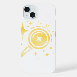 AI-Emblem für Sparkle-Sterne, Leuchtturm des digit iPhone 15 Plus Hülle