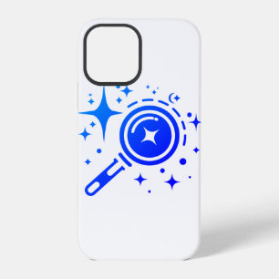 AI-Emblem Twinkle-Sterne, Leuchtturm der digitalen iPhone 12 Pro Hülle