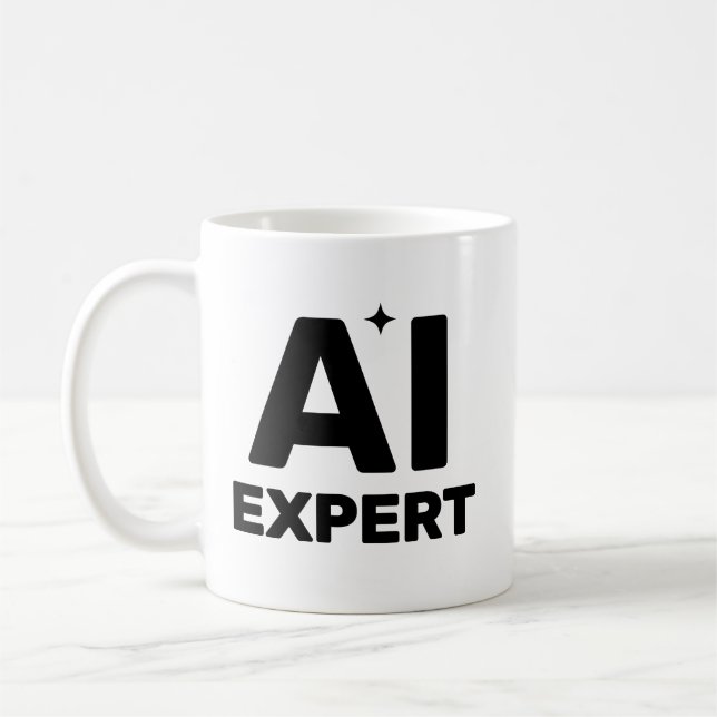 AI Expert™ Kaffeetasse (Links)