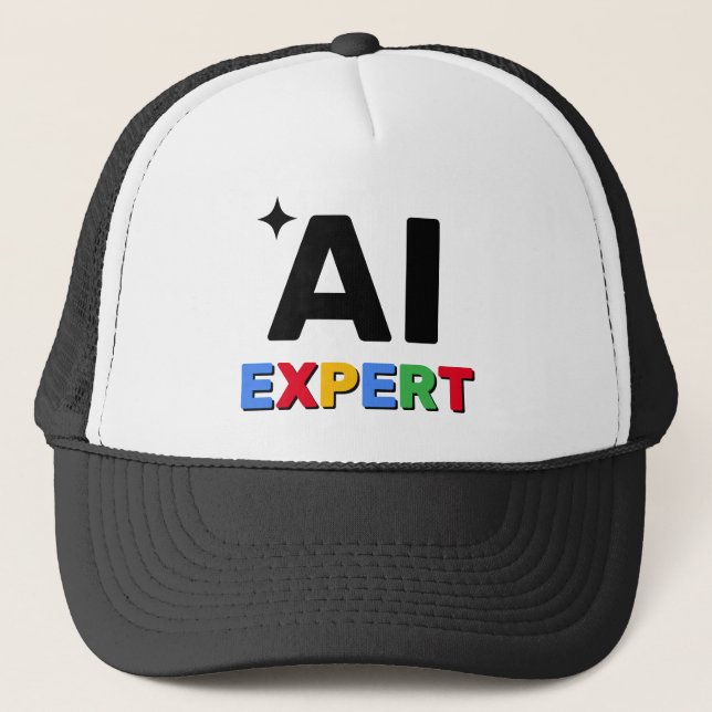 AI Expert™ Trucker-Mütze Truckerkappe (Vorderseite)