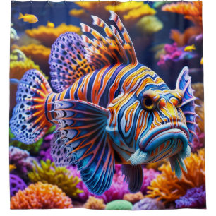 AI Fish Duschvorhang