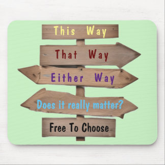 AI Free Choose Mouse Pad Mousepad