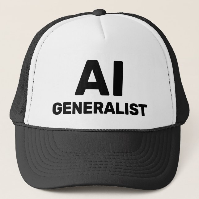 AI Generalist™ Trucker Hat Truckerkappe (Vorderseite)