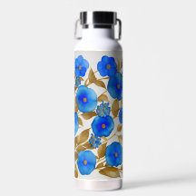 AI Generated Art *Blue Blumenmuster Design*