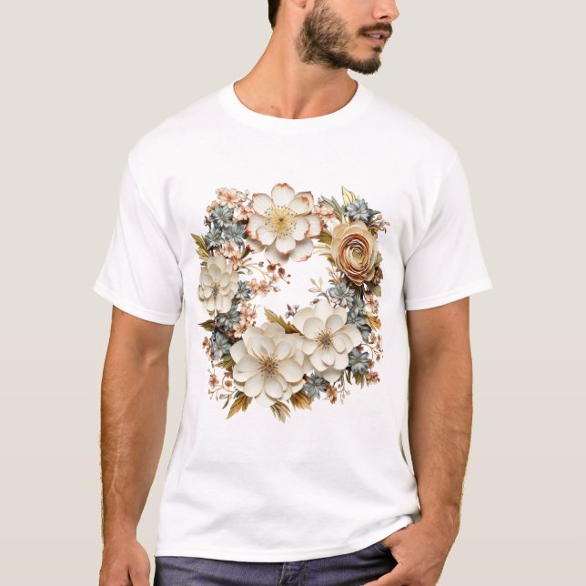 AI Generated Nature Jellyfish T-Shirt (Vorderseite)
