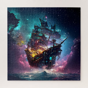 AI Generated Pirate Ship Puzzle