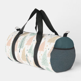 AI Generated Trees Christmas Duffle Bag