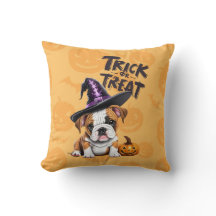 AI generiert| English Bulldog | Halloween