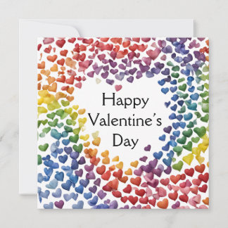 Ai Generierter Stolz LGBTQ Valentinstag Feiertagskarte