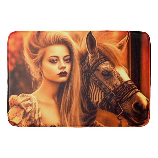 Ai Girl Badematte (Vorderseite)