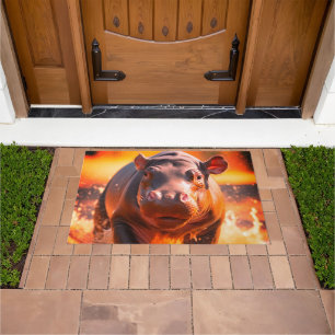 Ai Hippo Fußmatte