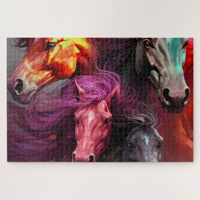 Ai Horses Puzzle (Horizontal)