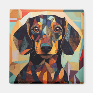 AI Hund Magnet