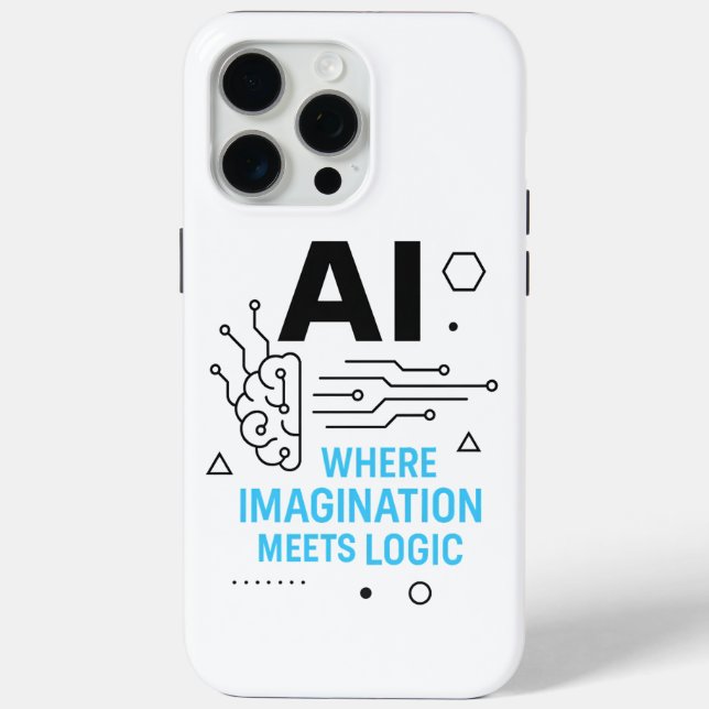 AI Imaging Logic Case | Tech Paradox Cover (Rückseite)