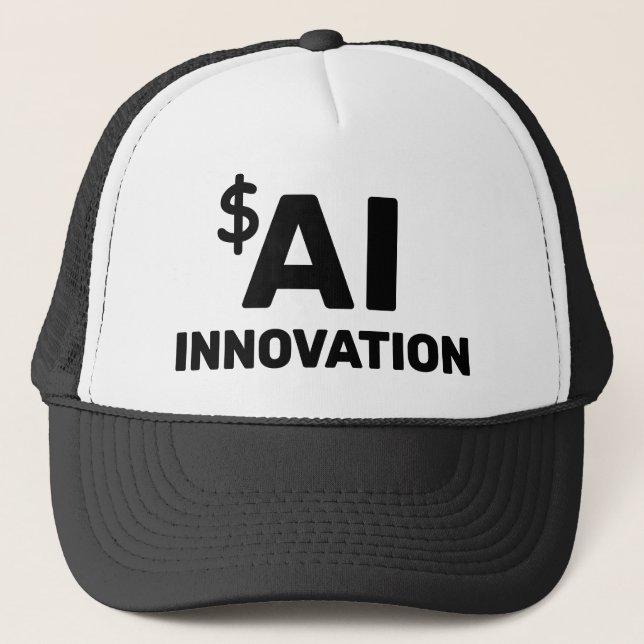 AI Innovation™ Trucker-Mütze Truckerkappe (Vorderseite)