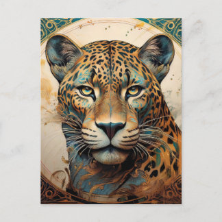 AI Jaguar Postkarte