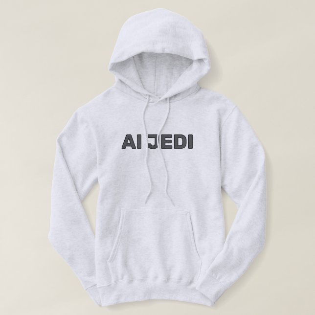AI Jedi™ Kapuzenpullover Hoodie (Design vorne)