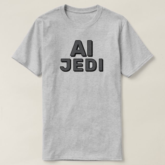 AI Jedi™ T-Shirt (Design vorne)