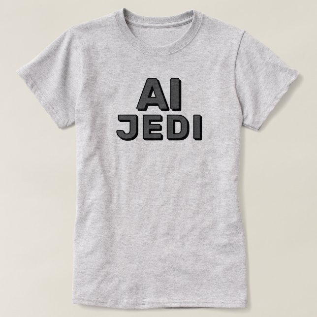 AI Jedi™ T-Shirt (Design vorne)