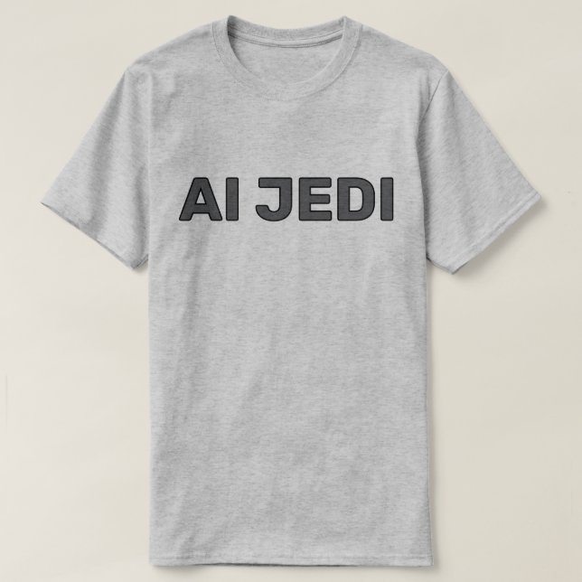 AI Jedi™ T-Shirt (Design vorne)
