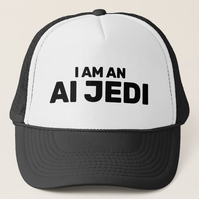 AI Jedi™ Trucker-Mütze Truckerkappe (Vorderseite)
